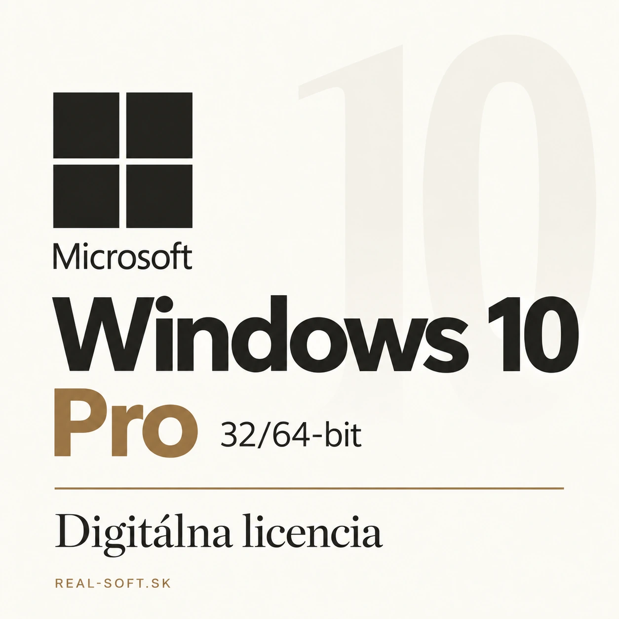Microsoft Windows 10 Pro 32/64-bit